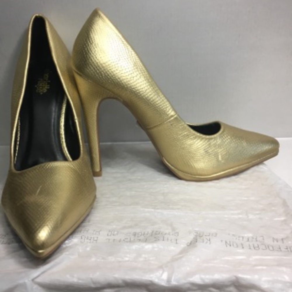 Gold Heels